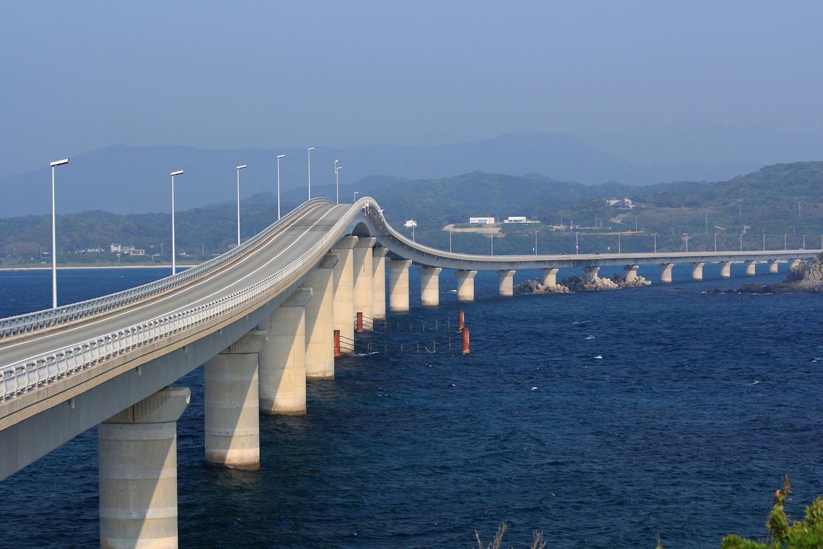 山口の角島大橋の写真